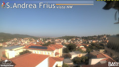 view from Sant'Andrea Frius on 2025-07-06
