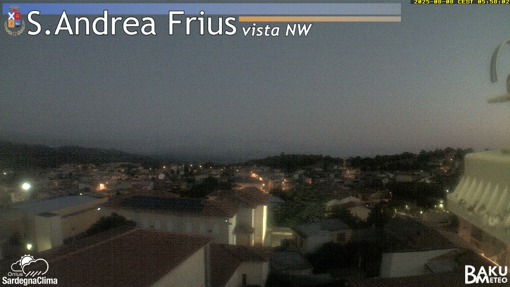 time-lapse frame, Sant'Andrea Frius webcam