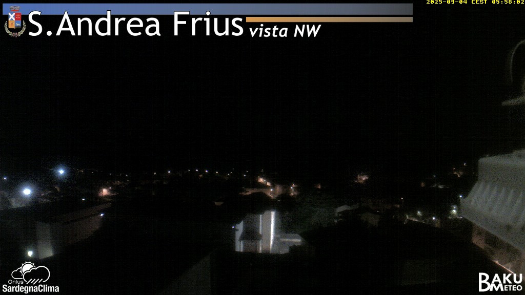 time-lapse frame, Sant'Andrea Frius webcam