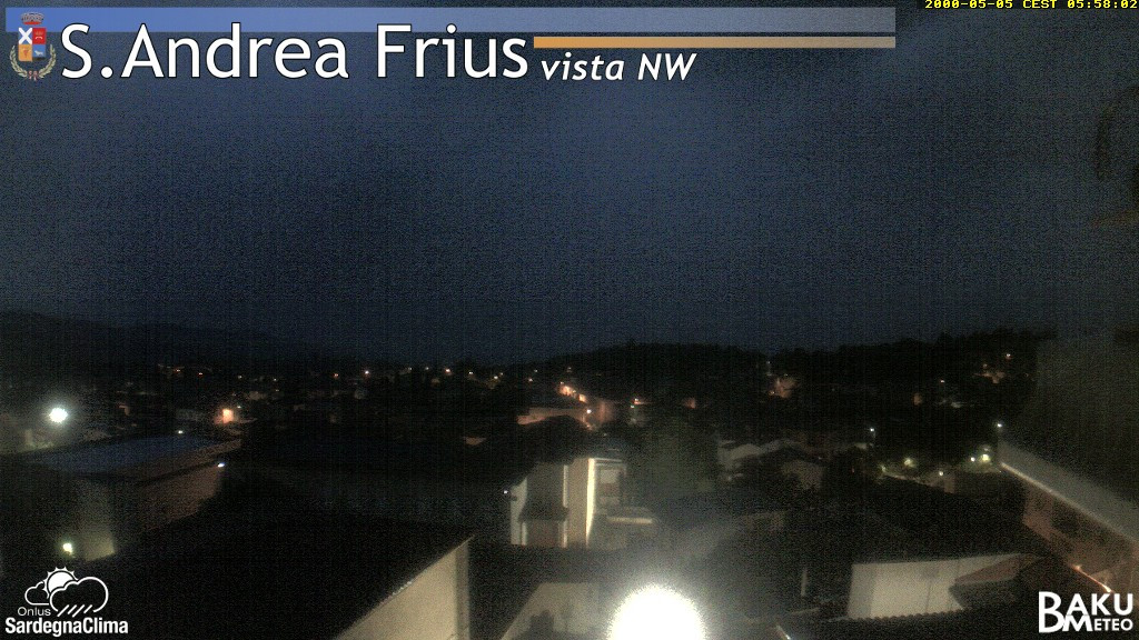 time-lapse frame, Sant'Andrea Frius webcam
