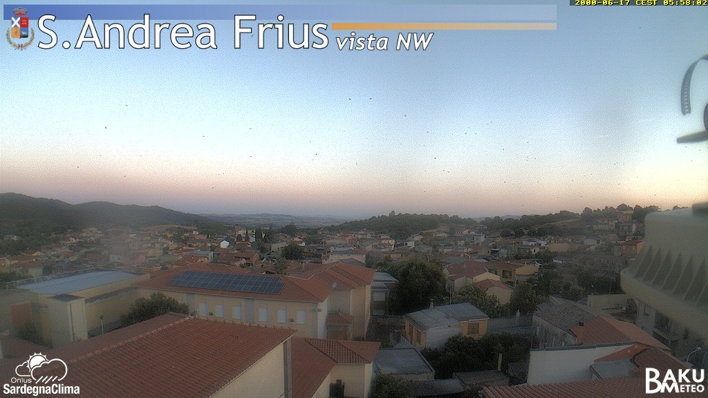 time-lapse frame, Sant'Andrea Frius webcam