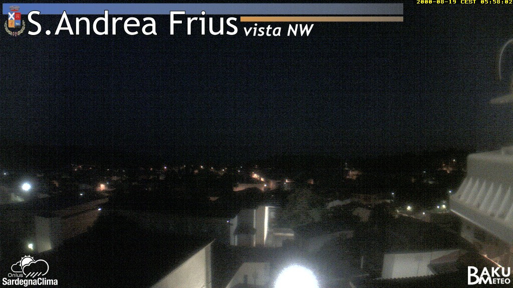 time-lapse frame, Sant'Andrea Frius webcam