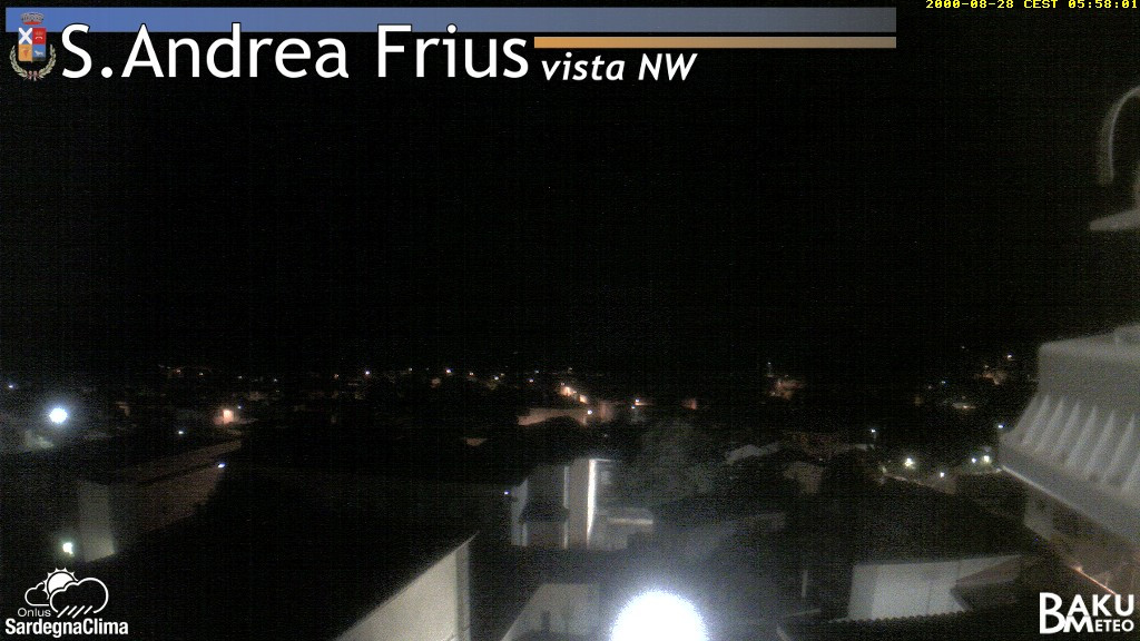 time-lapse frame, Sant'Andrea Frius webcam