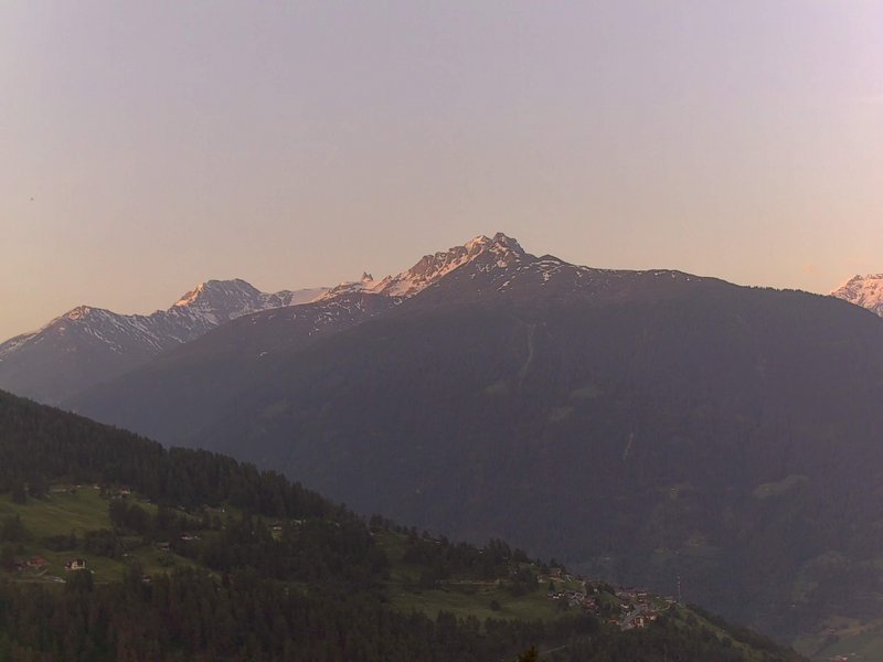 time-lapse frame, Mase - vue sud webcam