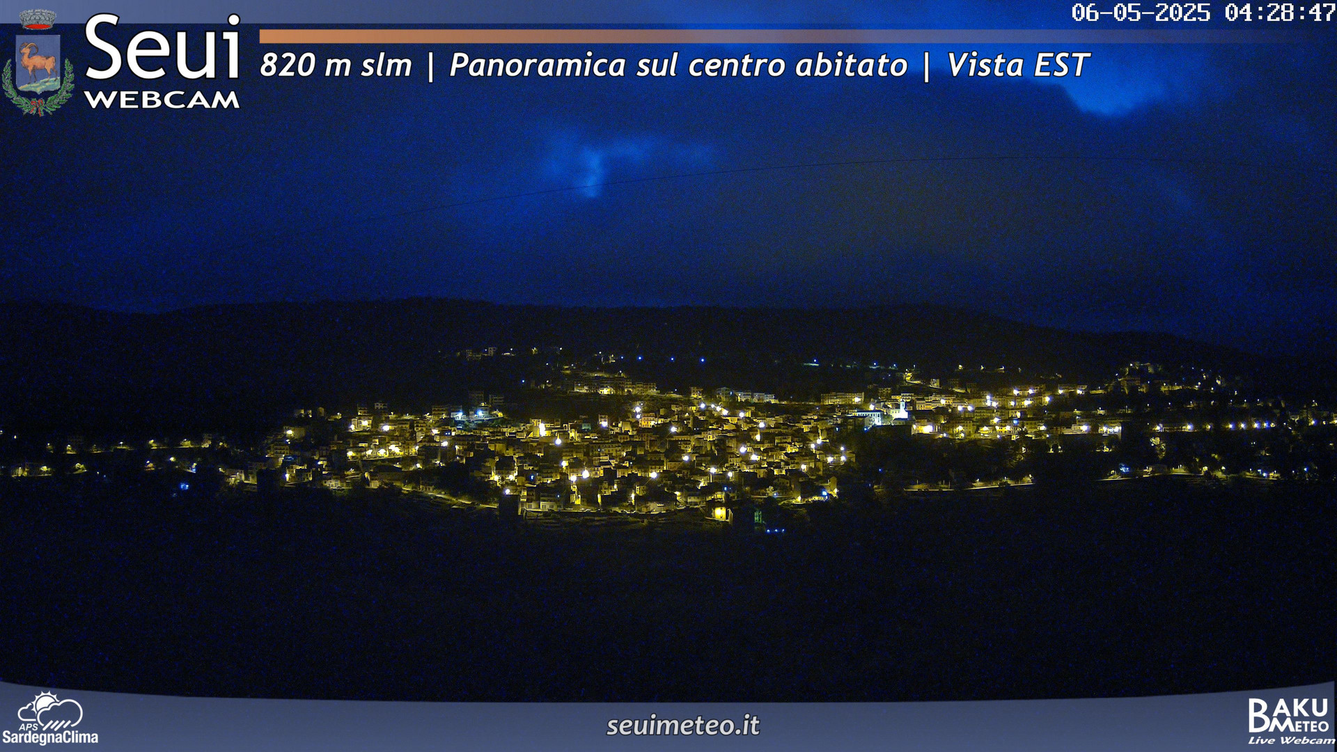 time-lapse frame, Seui Cuccaioni webcam