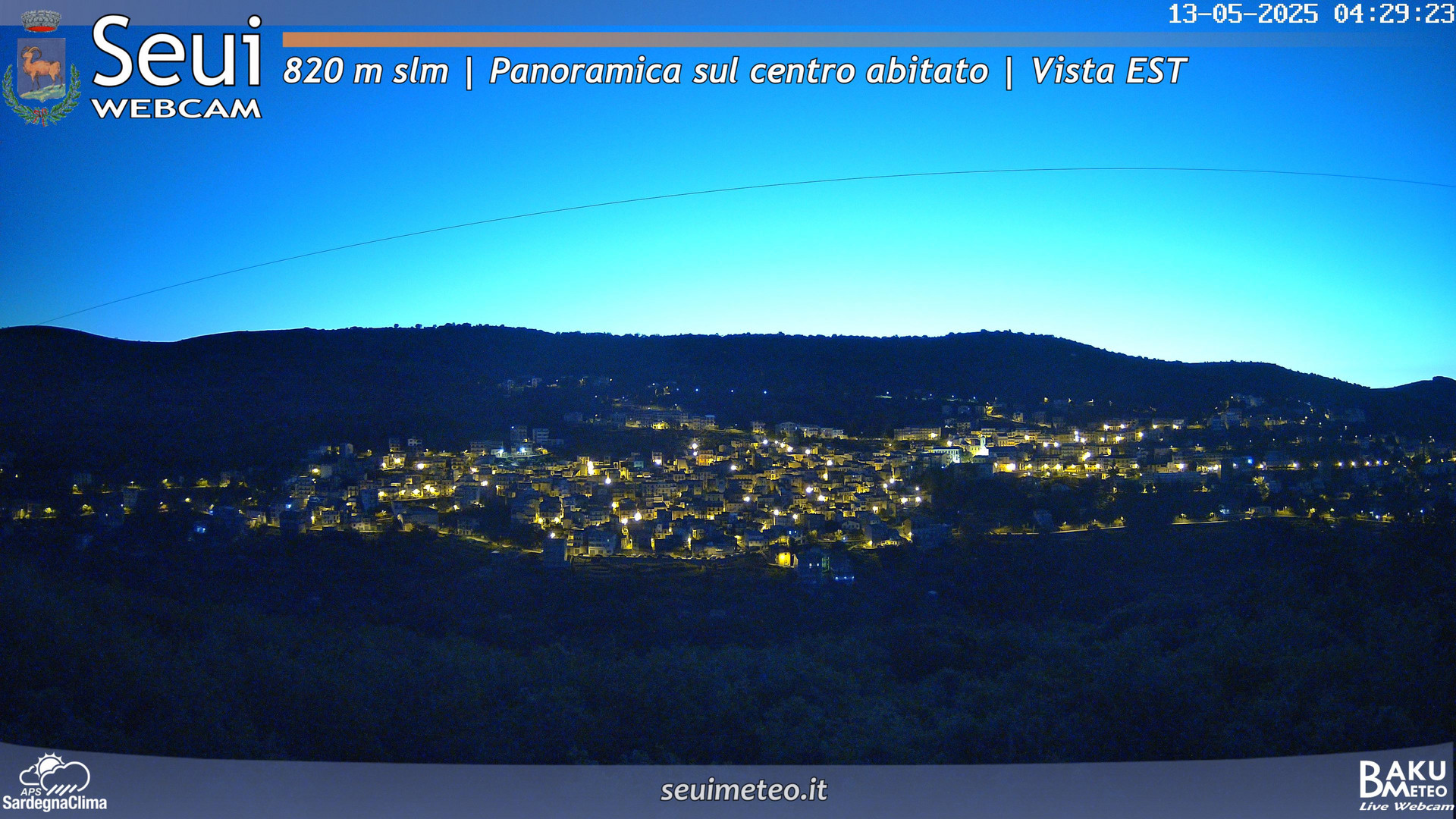 time-lapse frame, Seui Cuccaioni webcam
