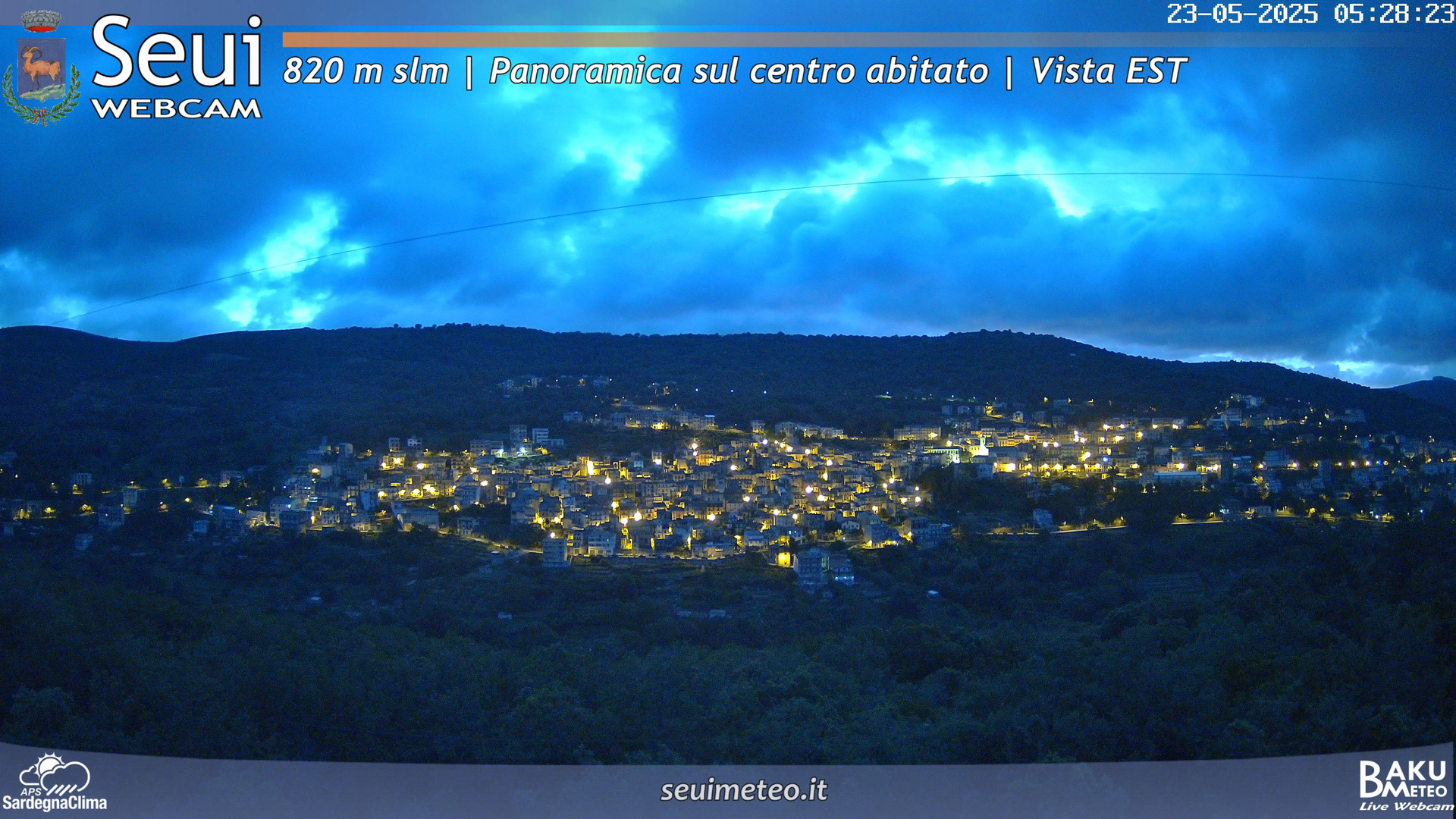 time-lapse frame, Seui Cuccaioni webcam