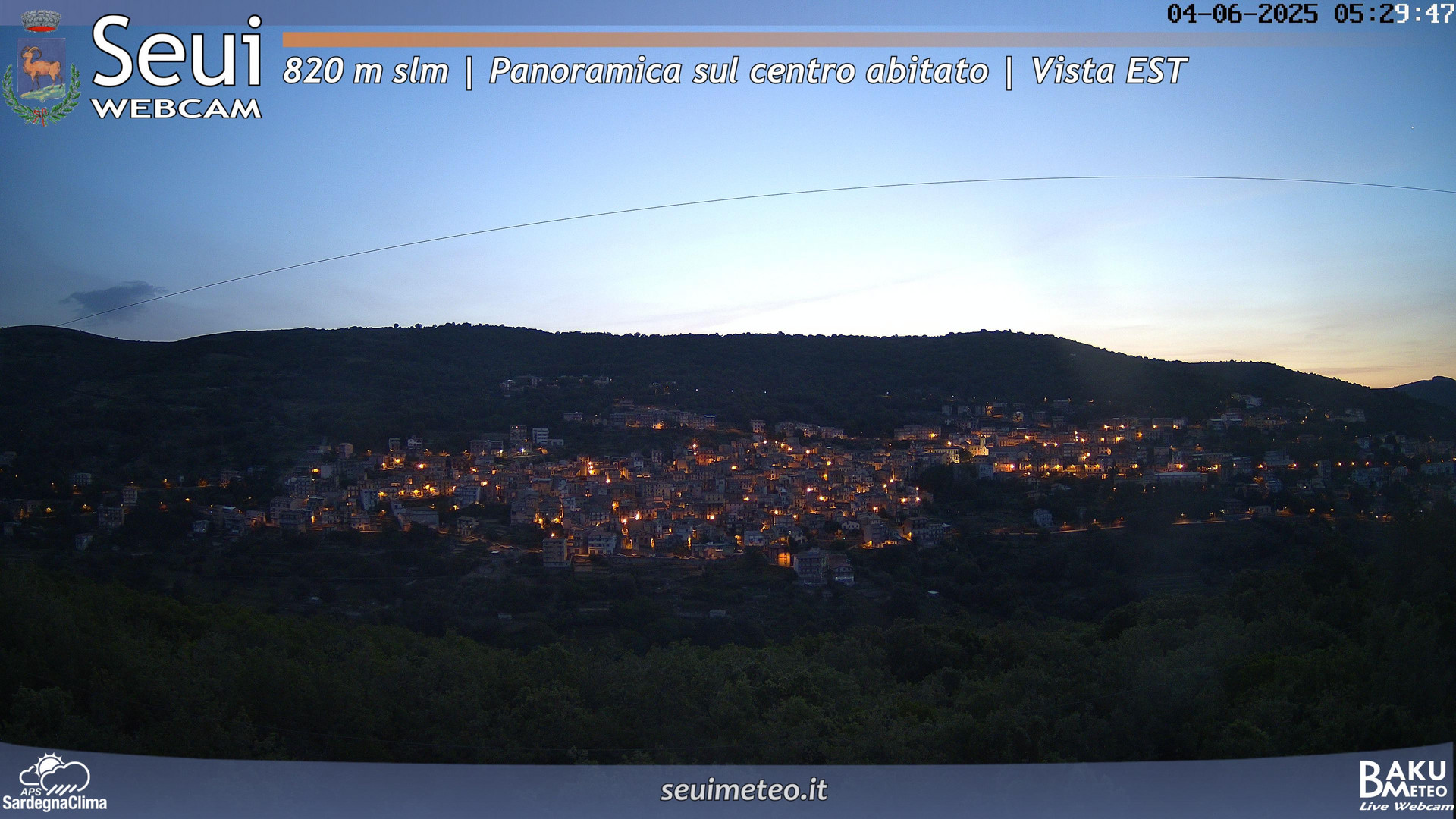 time-lapse frame, Seui Cuccaioni webcam