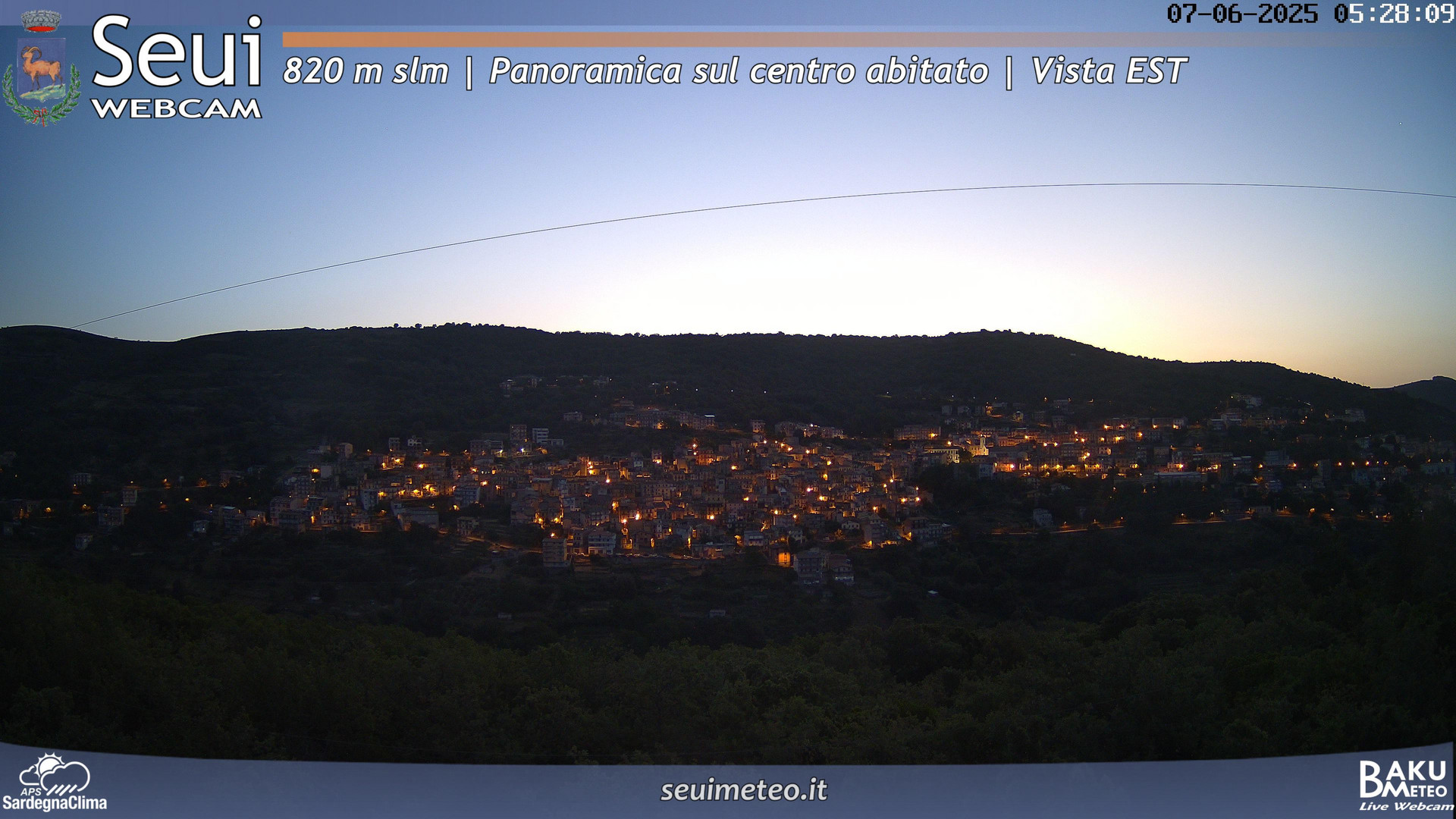 time-lapse frame, Seui Cuccaioni webcam