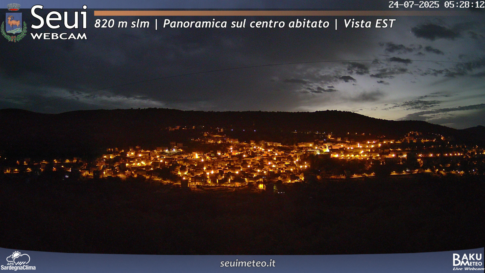 time-lapse frame, Seui Cuccaioni webcam