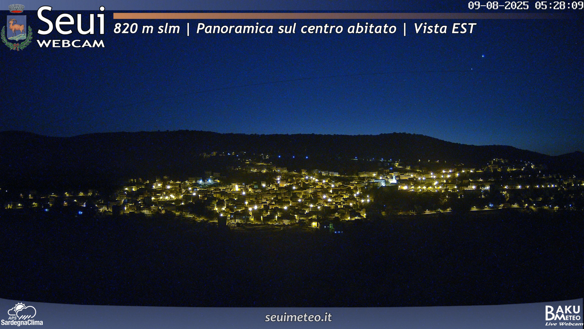 time-lapse frame, Seui Cuccaioni webcam