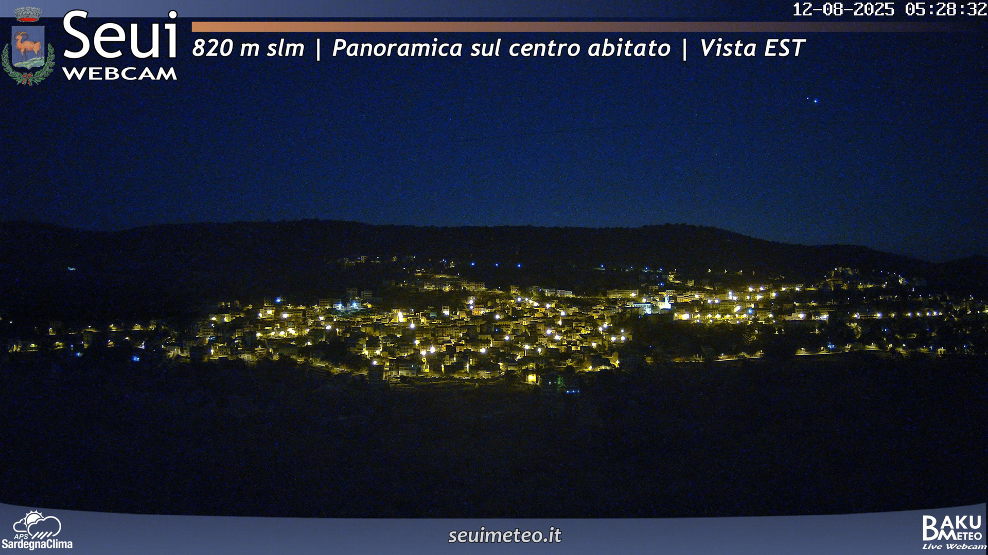 time-lapse frame, Seui Cuccaioni webcam
