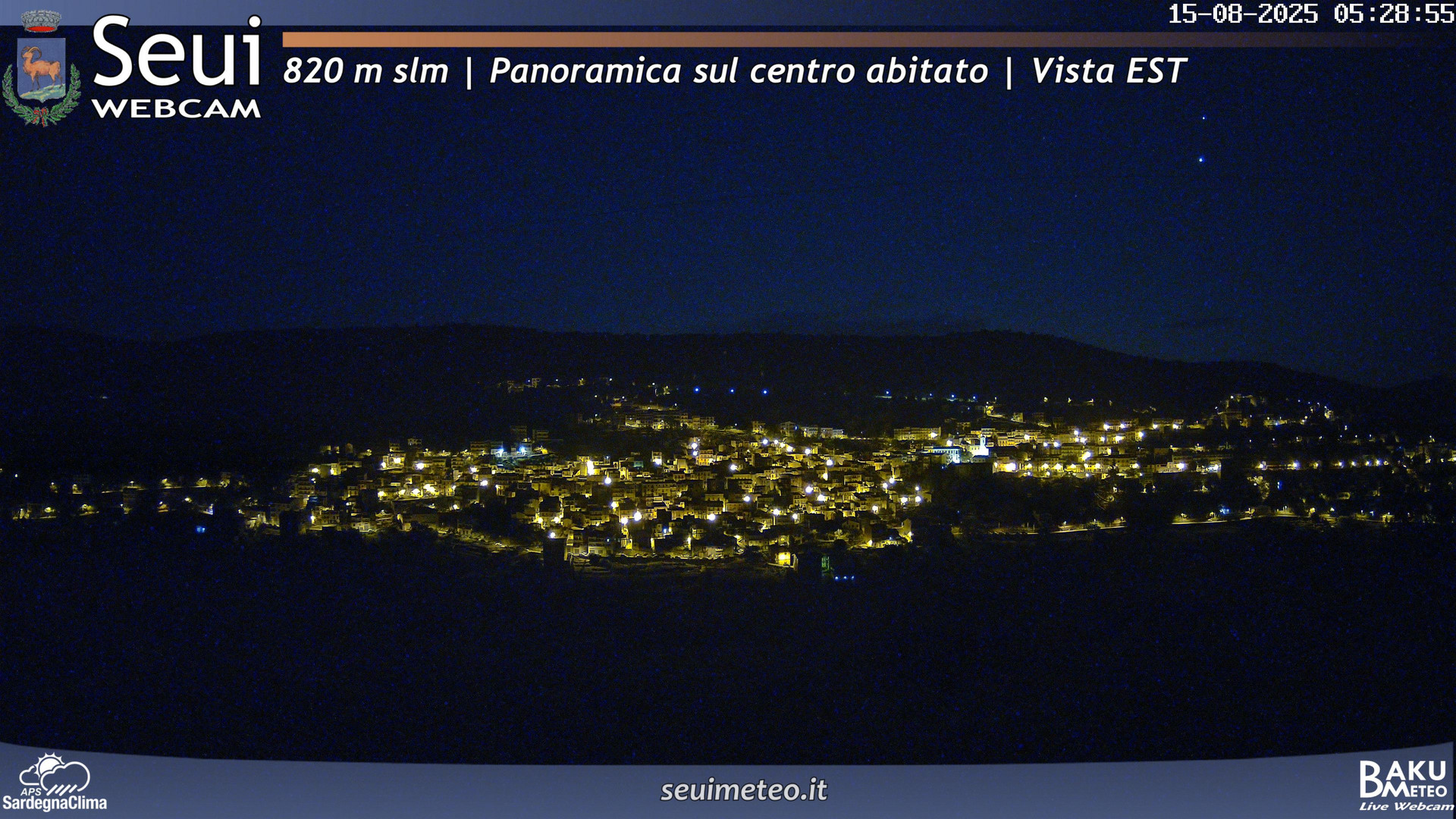 time-lapse frame, Seui Cuccaioni webcam
