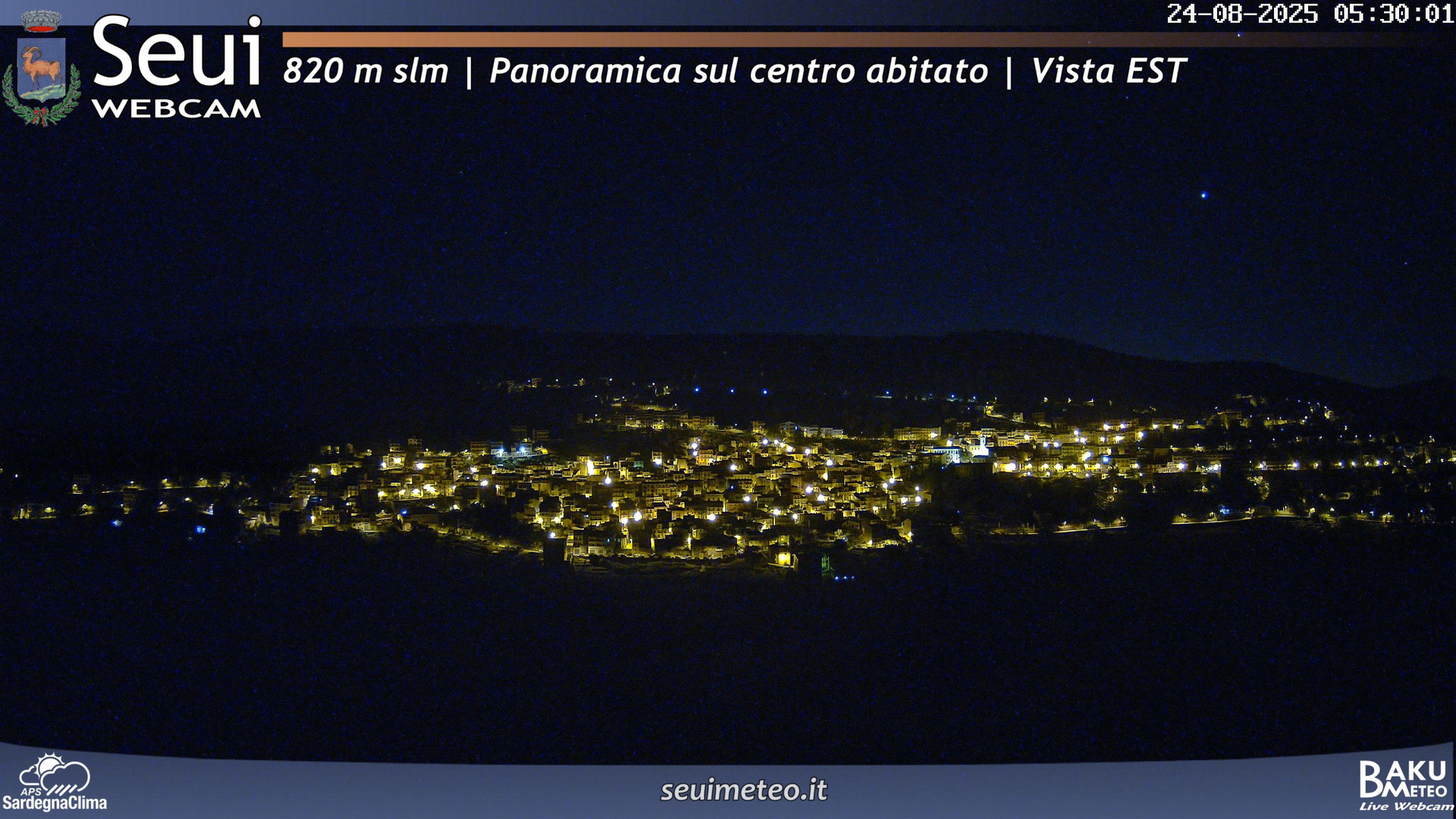 time-lapse frame, Seui Cuccaioni webcam