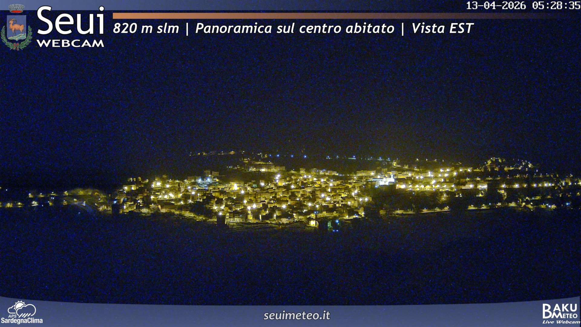 time-lapse frame, Seui Cuccaioni webcam