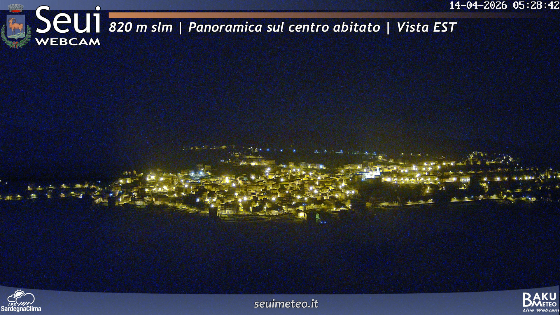 time-lapse frame, Seui Cuccaioni webcam