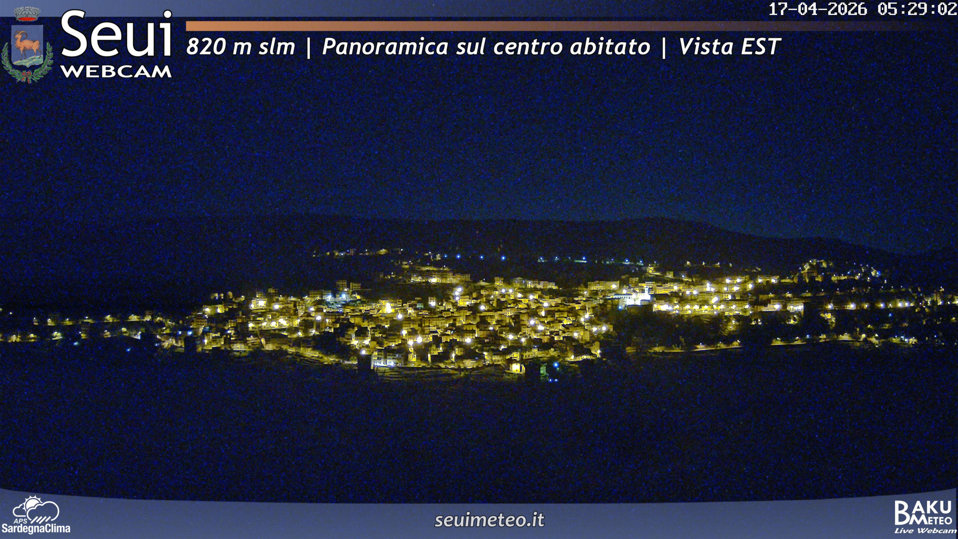 time-lapse frame, Seui Cuccaioni webcam