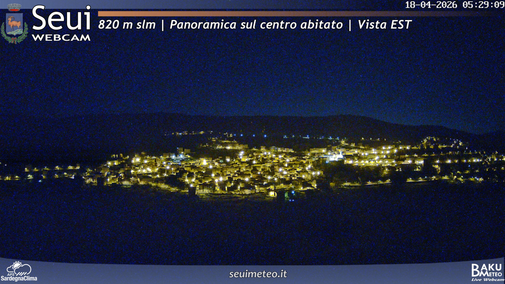 time-lapse frame, Seui Cuccaioni webcam
