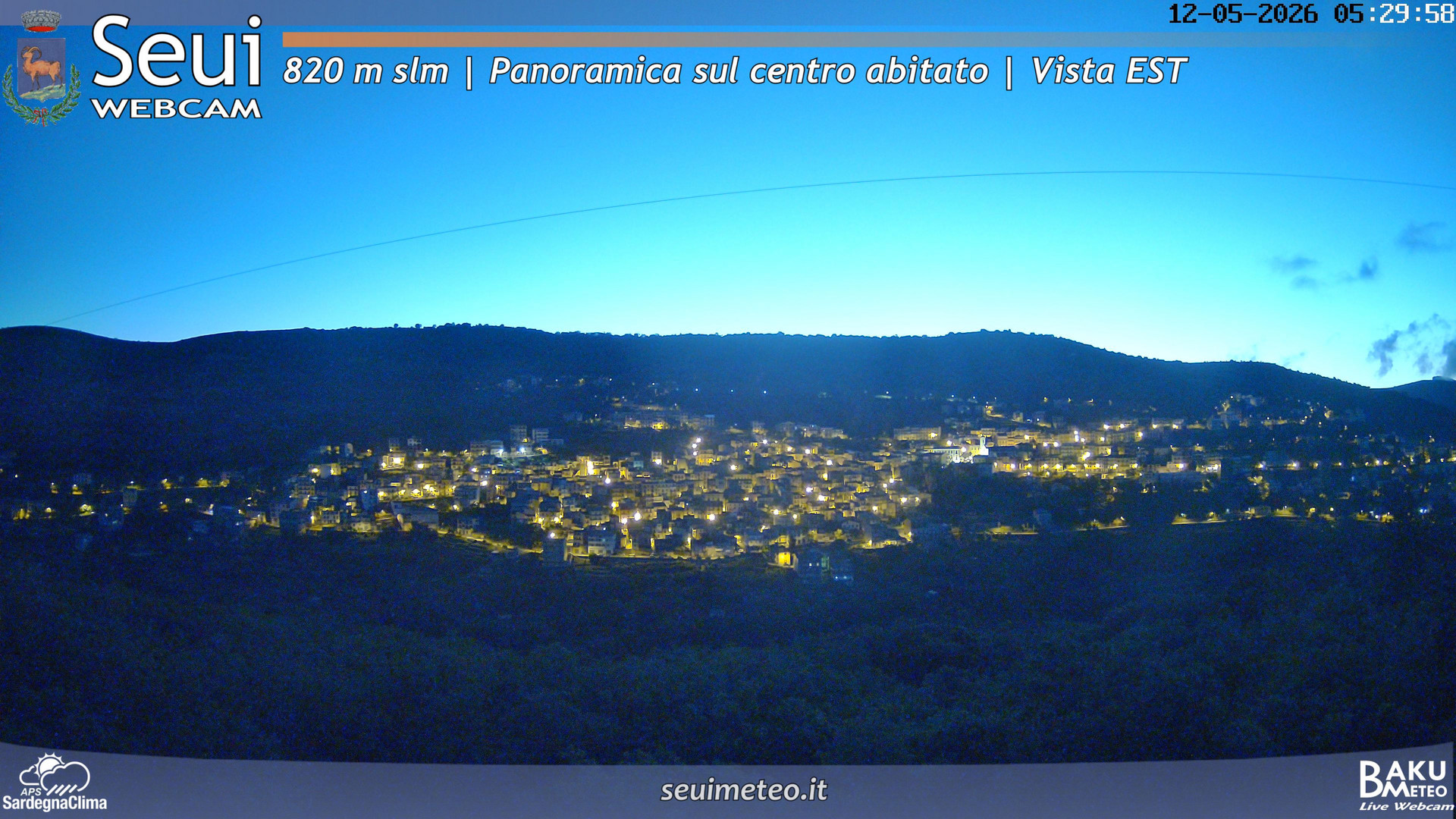 time-lapse frame, Seui Cuccaioni webcam