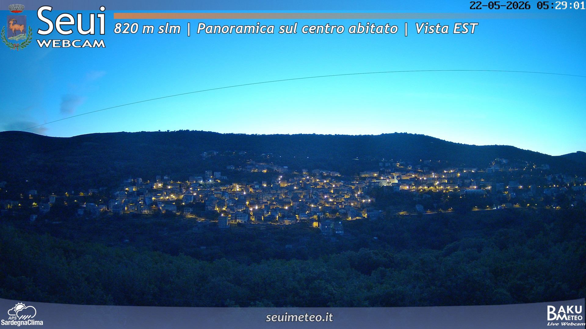 time-lapse frame, Seui Cuccaioni webcam