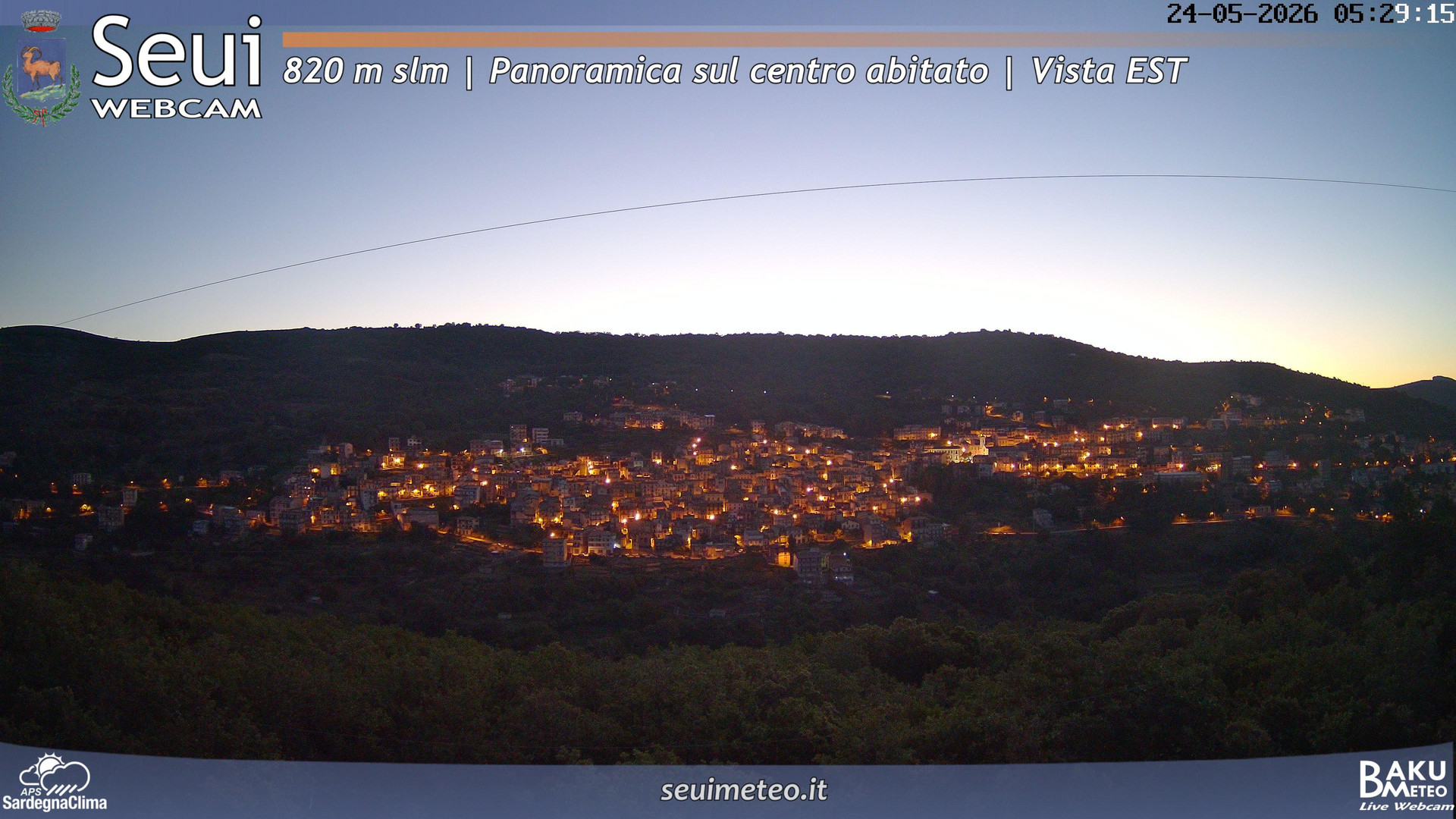 time-lapse frame, Seui Cuccaioni webcam