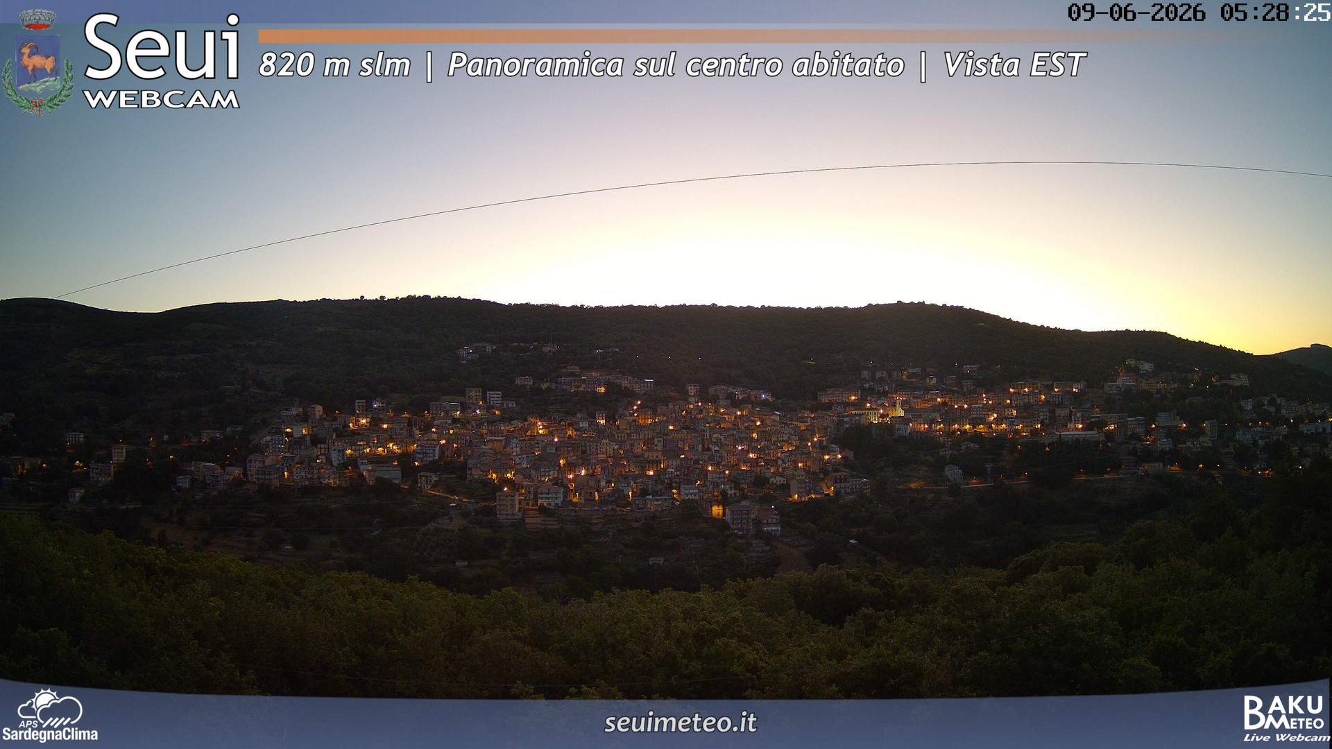 time-lapse frame, Seui Cuccaioni webcam
