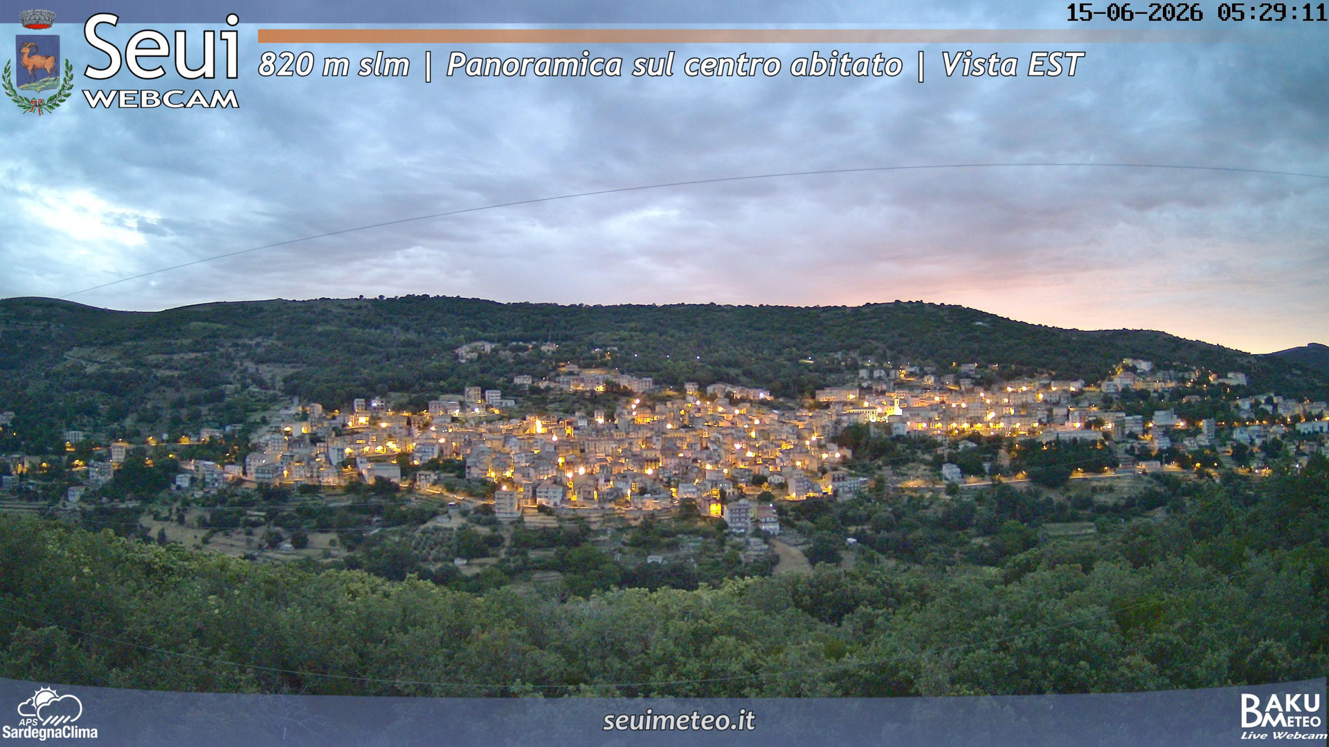 time-lapse frame, Seui Cuccaioni webcam