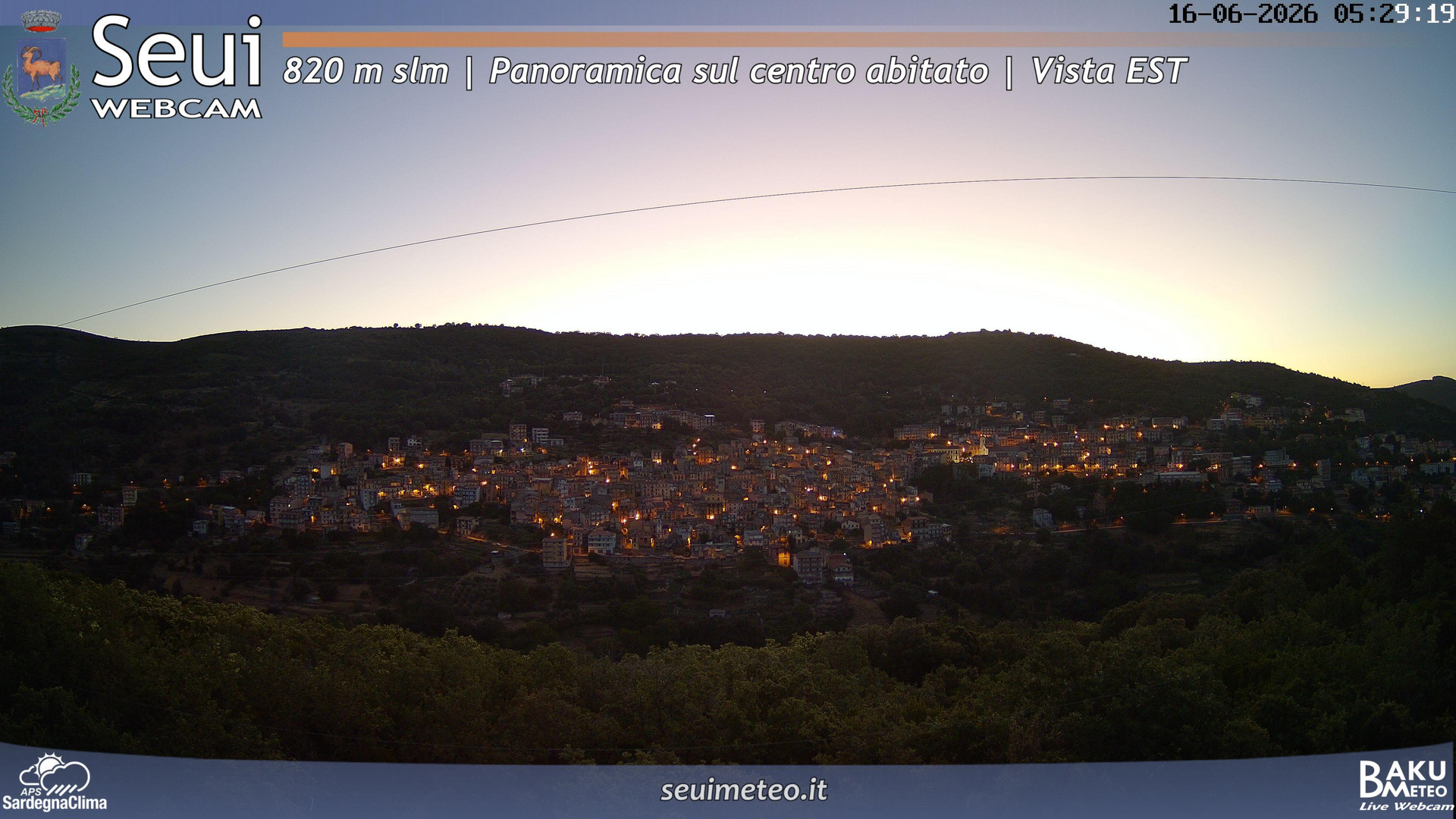time-lapse frame, Seui Cuccaioni webcam