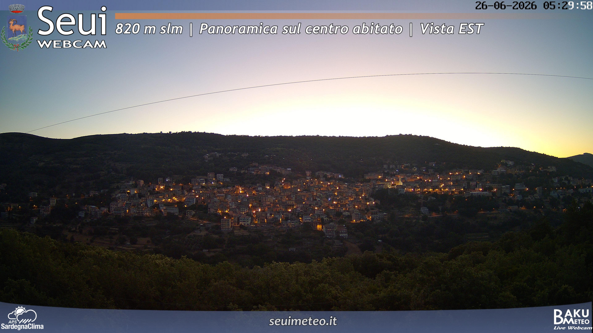 time-lapse frame, Seui Cuccaioni webcam