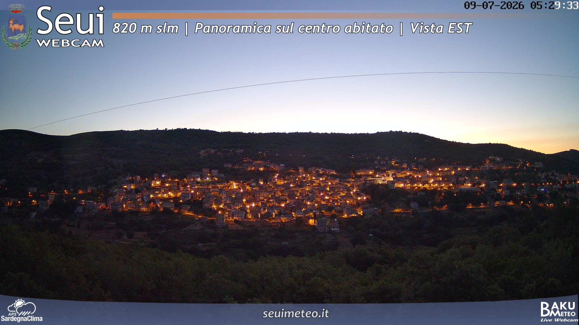 time-lapse frame, Seui Cuccaioni webcam