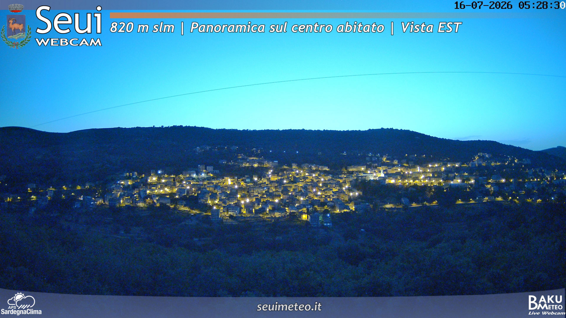 time-lapse frame, Seui Cuccaioni webcam