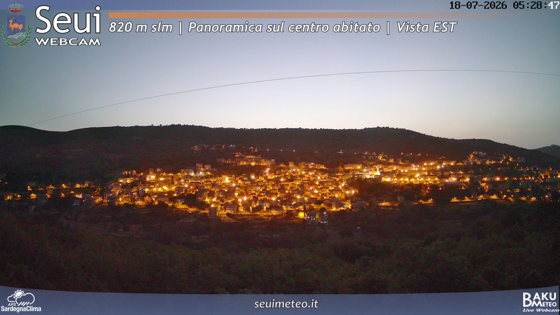 time-lapse frame, Seui Cuccaioni webcam