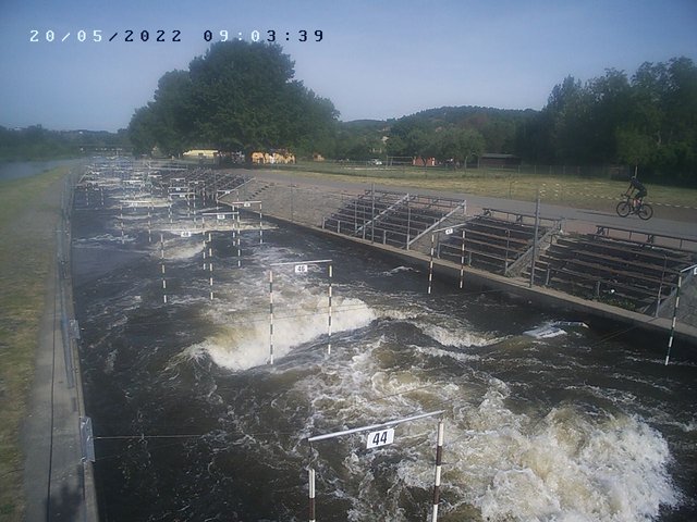 time-lapse frame, Troja - bottom webcam