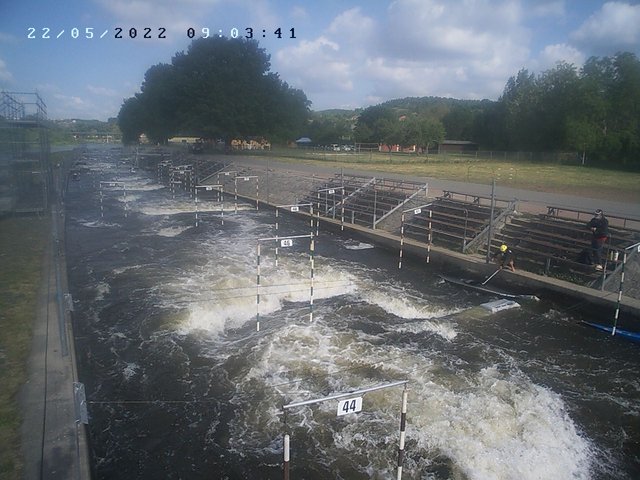 time-lapse frame, Troja - bottom webcam