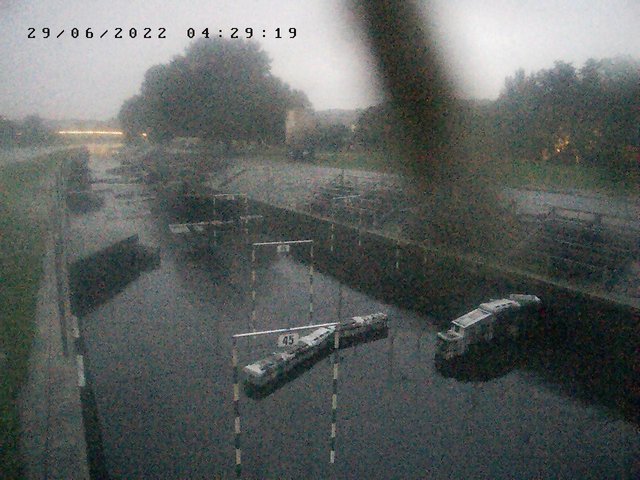 time-lapse frame, Troja - bottom webcam