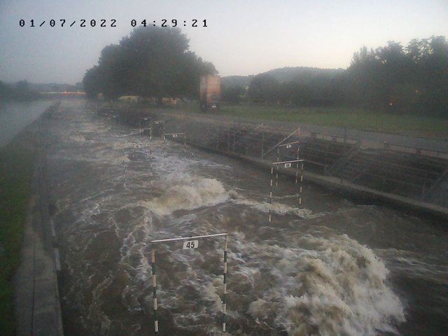 time-lapse frame, Troja - bottom webcam
