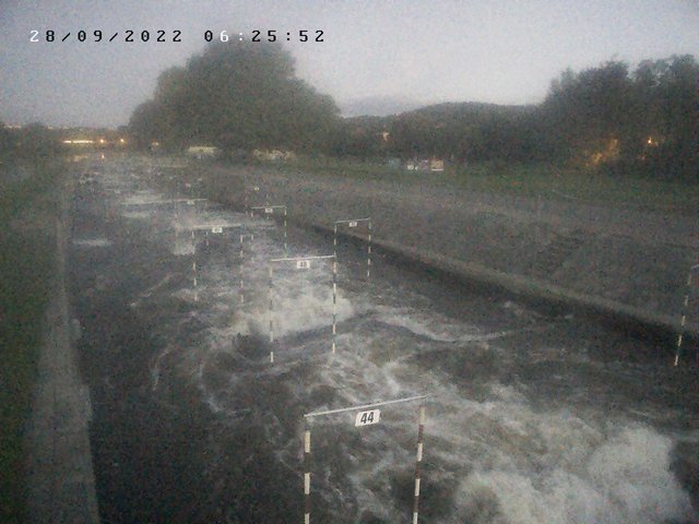time-lapse frame, Troja - bottom webcam