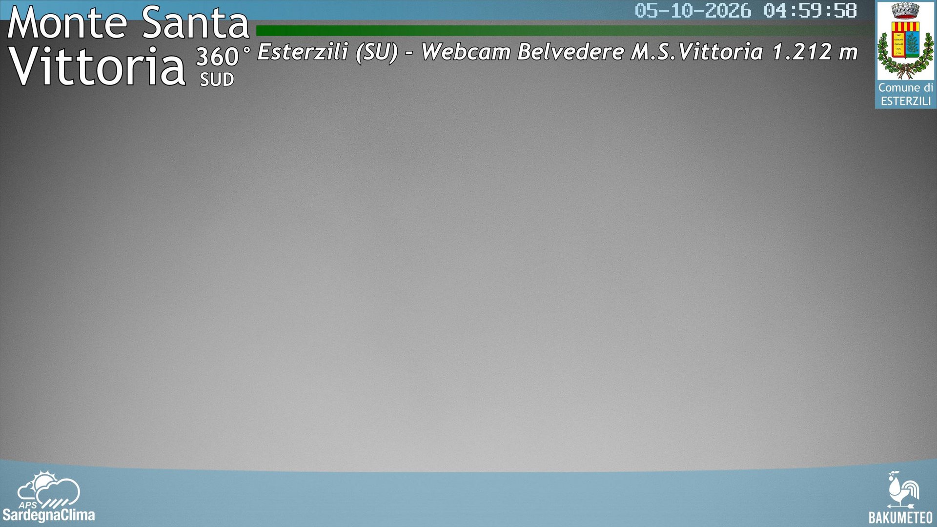 time-lapse frame, Monte Santa Vittoria Sud webcam