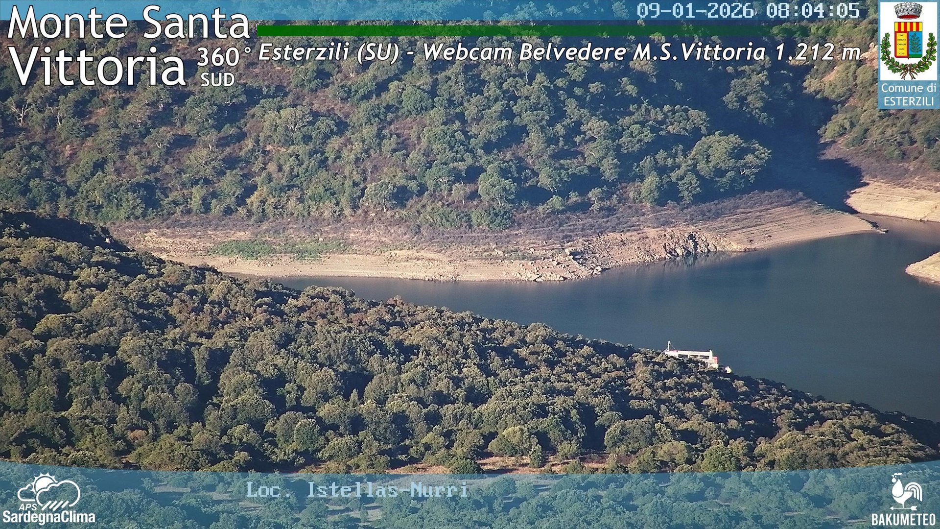 view from Monte Santa Vittoria Sud on 2026-09-01