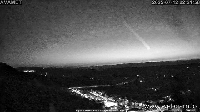 time-lapse frame, Torreta Alta webcam