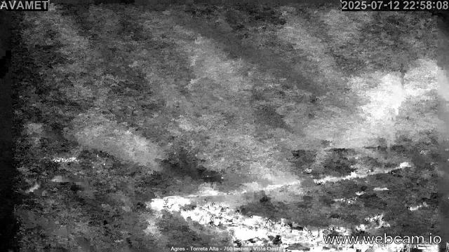 time-lapse frame, Torreta Alta webcam