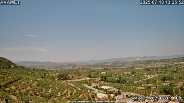 time-lapse frame, Torreta Alta webcam