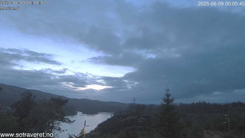 time-lapse frame, Sotra webcam