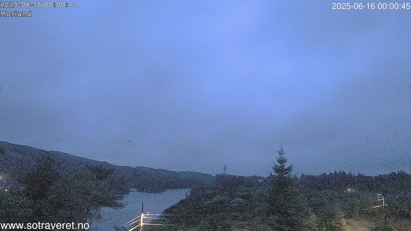 time-lapse frame, Sotra webcam