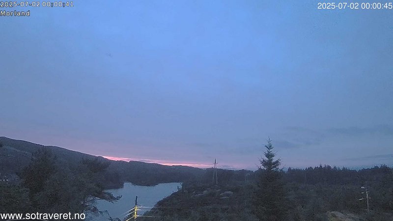 time-lapse frame, Sotra webcam