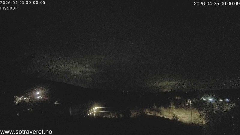 time-lapse frame, Sotra webcam