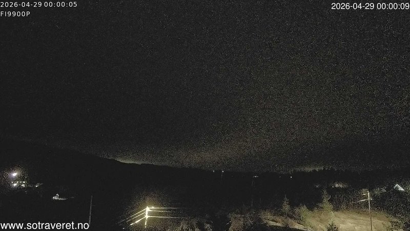 time-lapse frame, Sotra webcam