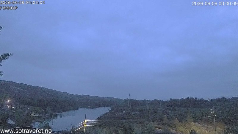 time-lapse frame, Sotra webcam