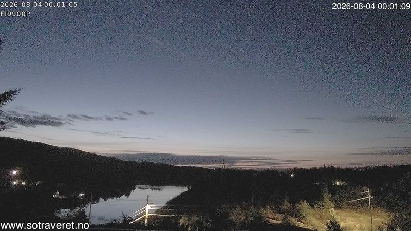 time-lapse frame, Sotra webcam