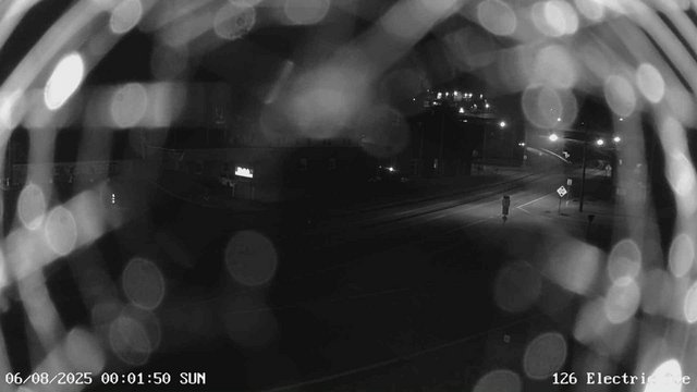 time-lapse frame, Electric Avenue - Lewistown webcam